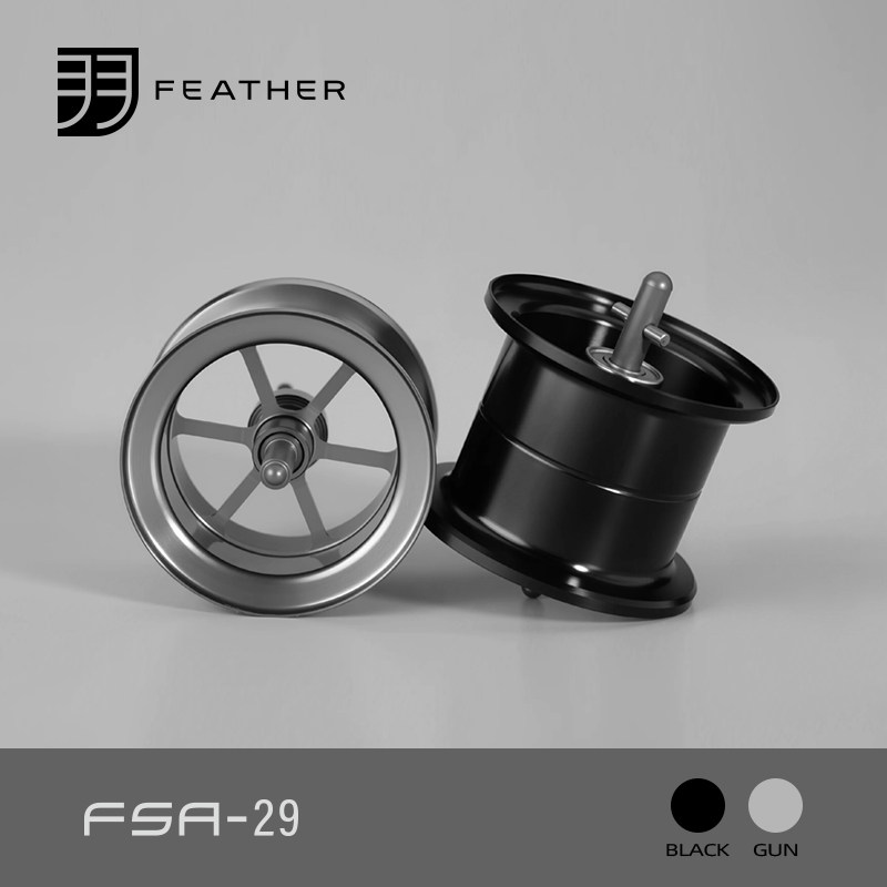 Trolling Reel - Carrete de Pesca Modificado FEATHER para