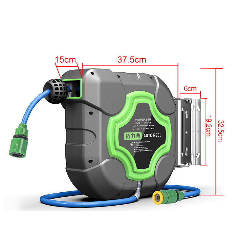 Electric Reel - Carrete de manguera retráctil automático, sistema