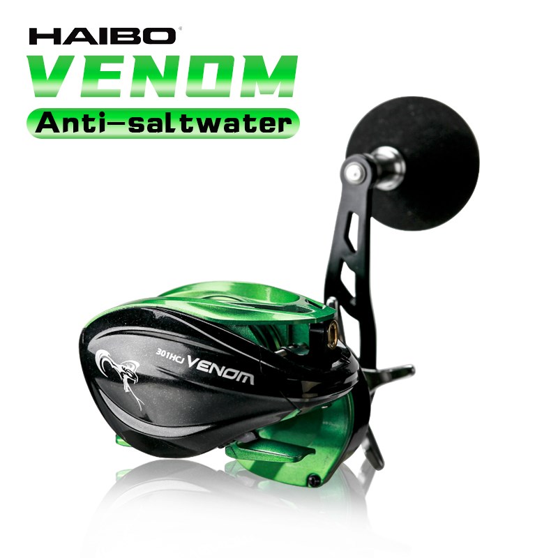 Ice Fishing Reel - HAIBO VENOM-carrete de pesca antiagua salada,