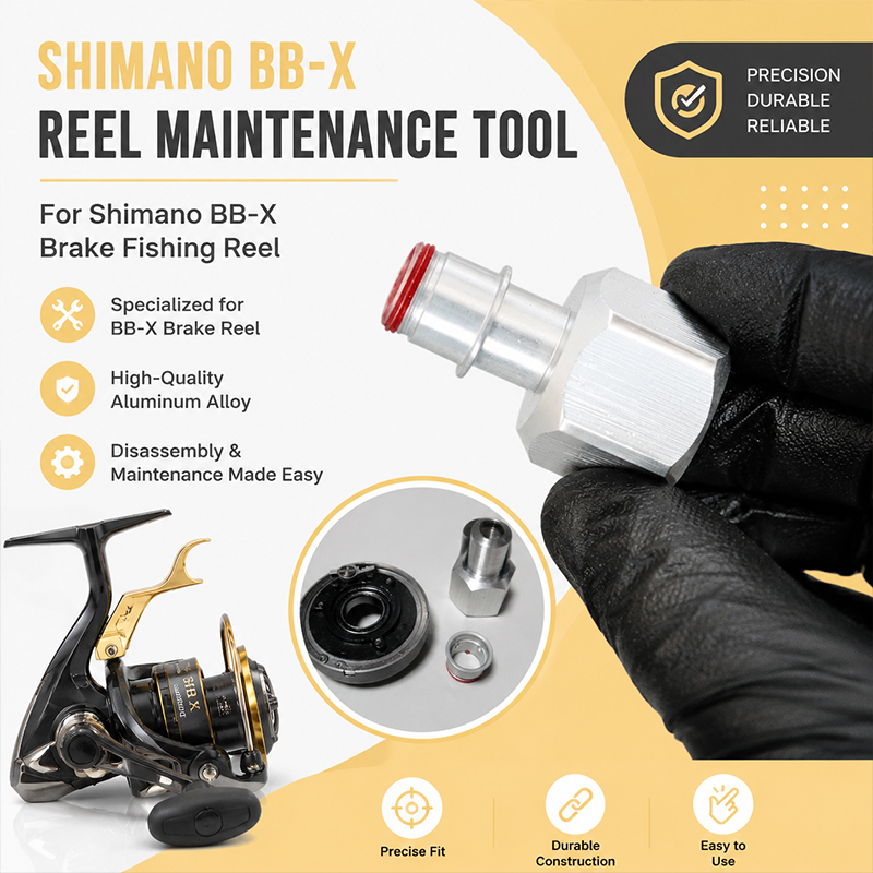 Shimano Reel Stradic - Herramienta integrada de desmontaje y reparación