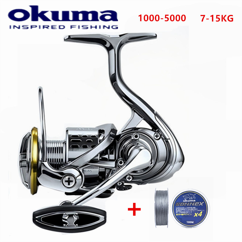 Surf Reel - Carrete de Pesca Okuma, Totalmente Metálico,
