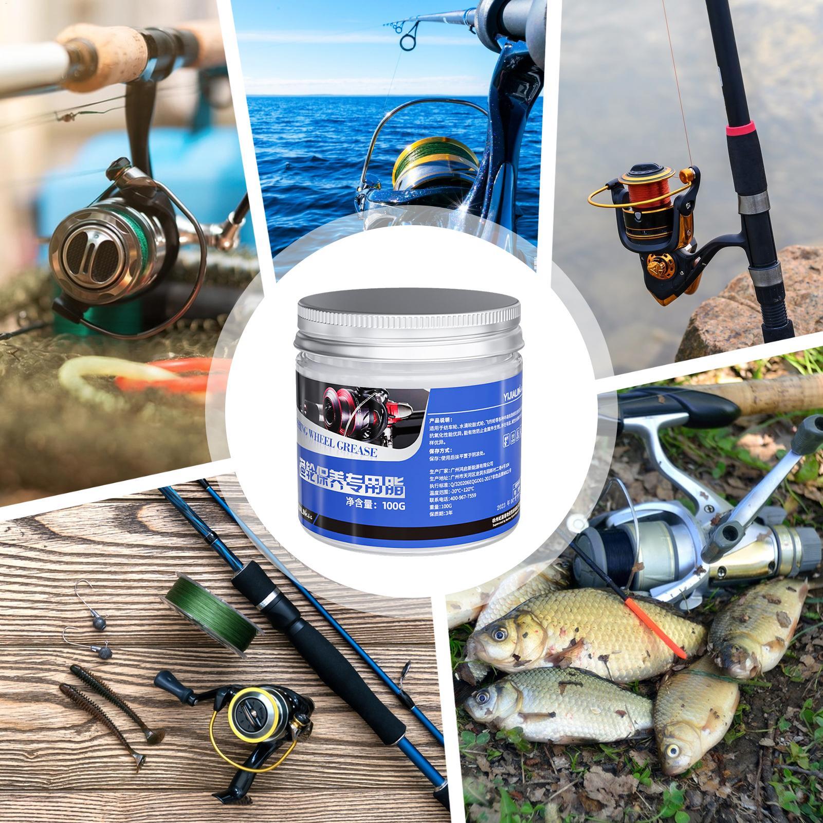 Grasa para carretes de pesca,  - Reel Lubricant reseña y precio