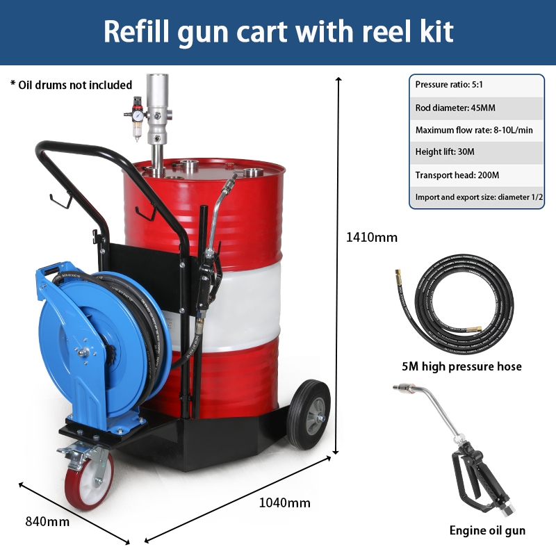 Bomba Neumática de Pistón para - Reel Oil reseña y precio