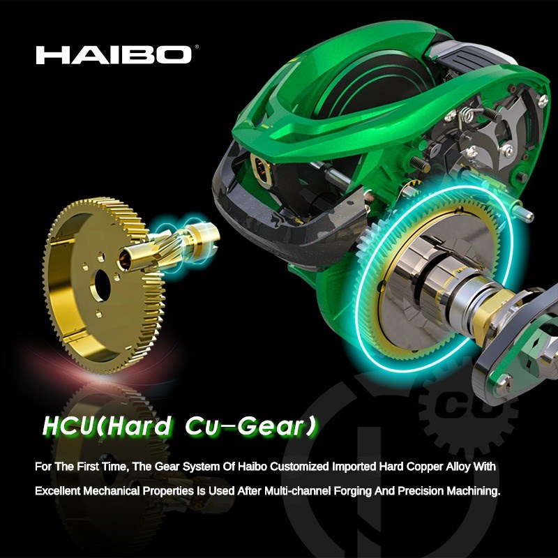 HAIBO VENOM-carrete de pesca a - Ice Fishing Reel reseña y precio