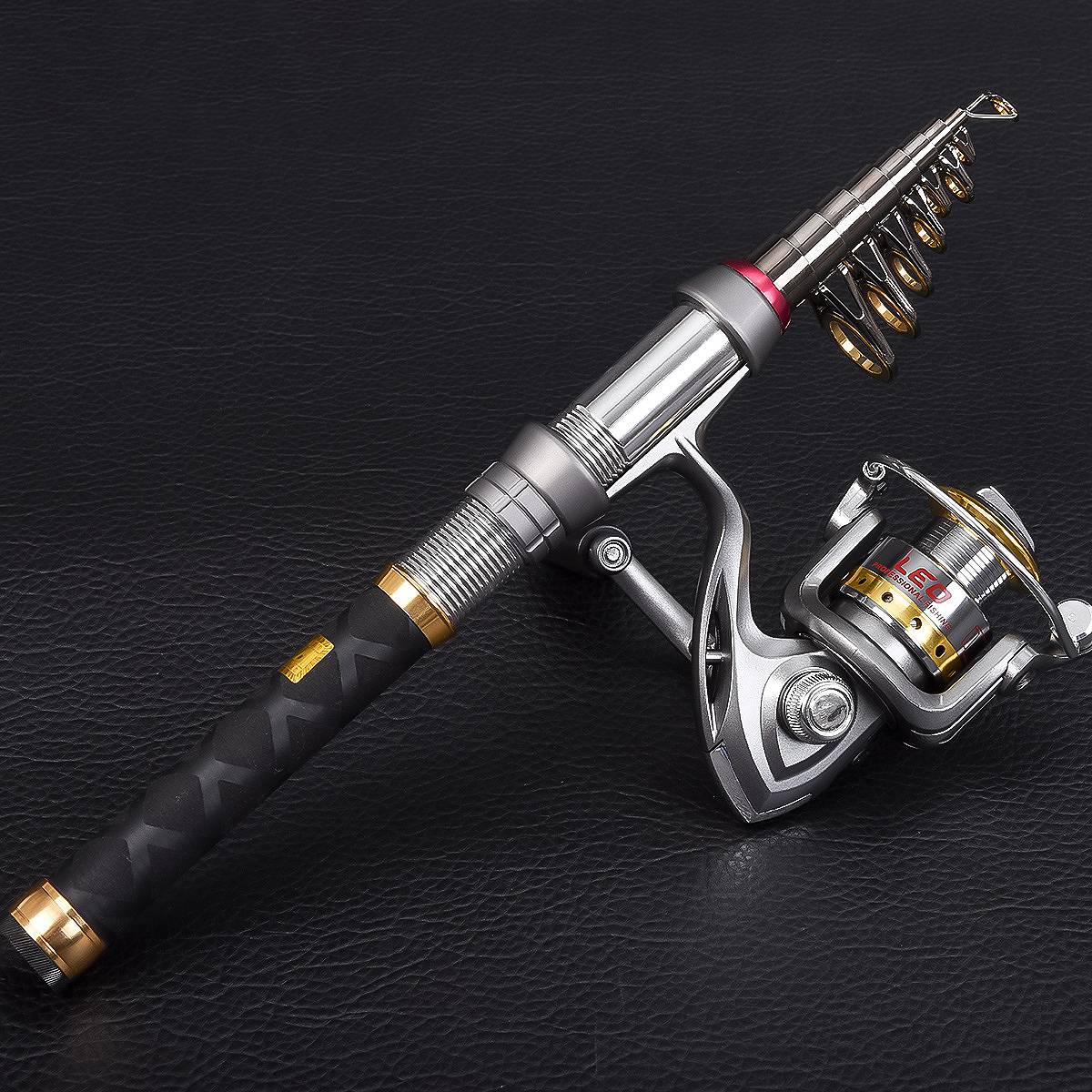 Combo de caña de pescar y carr - Reel Bag reseña y precio