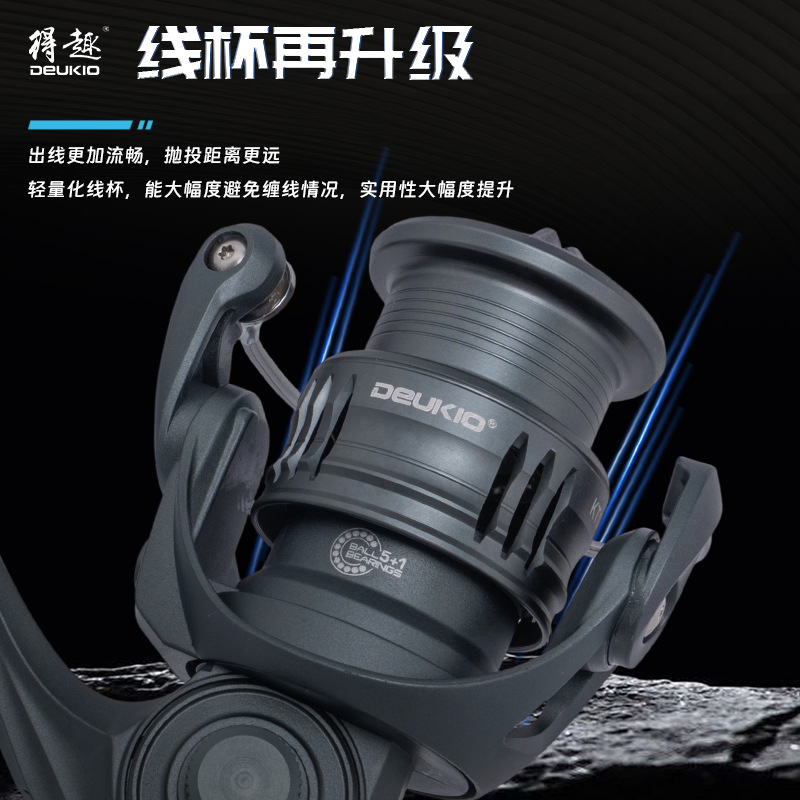 Carrete de Pesca Giratorio Ult - Ice Fishing Reel reseña y precio