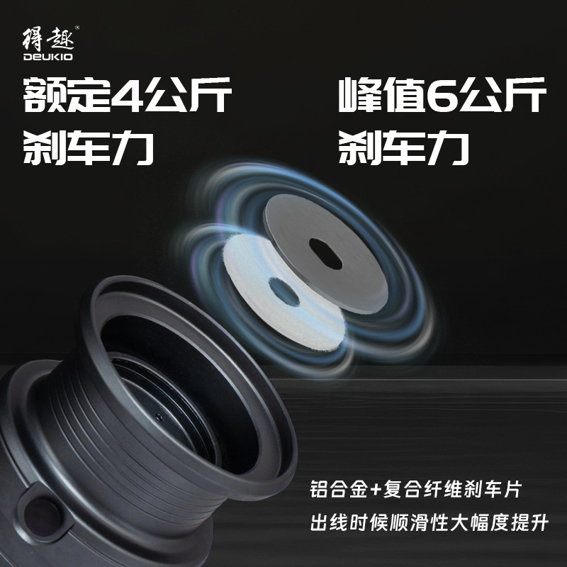 Carrete de Pesca Giratorio Ult - Ice Fishing Reel reseña y precio