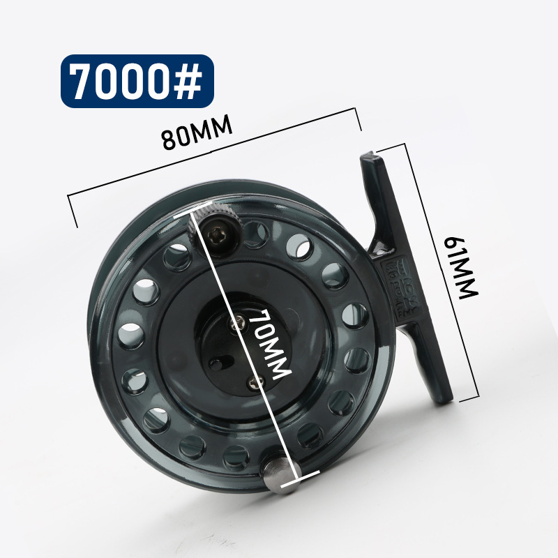 Carrete de Pesca Ligero y Port - Ice Fishing Reel reseña y precio