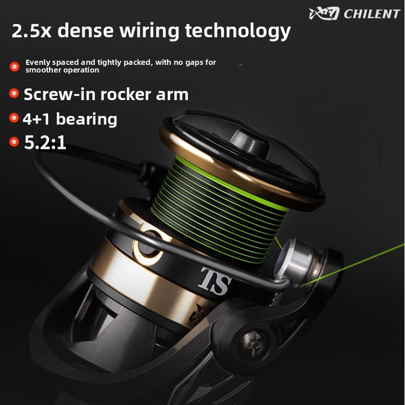 Carretes de pesca de vanguardi - Ice Fishing Reel reseña y precio