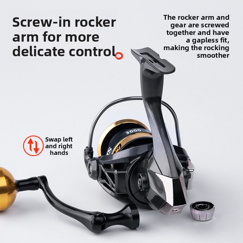 Carretes de pesca de vanguardi - Ice Fishing Reel reseña y precio