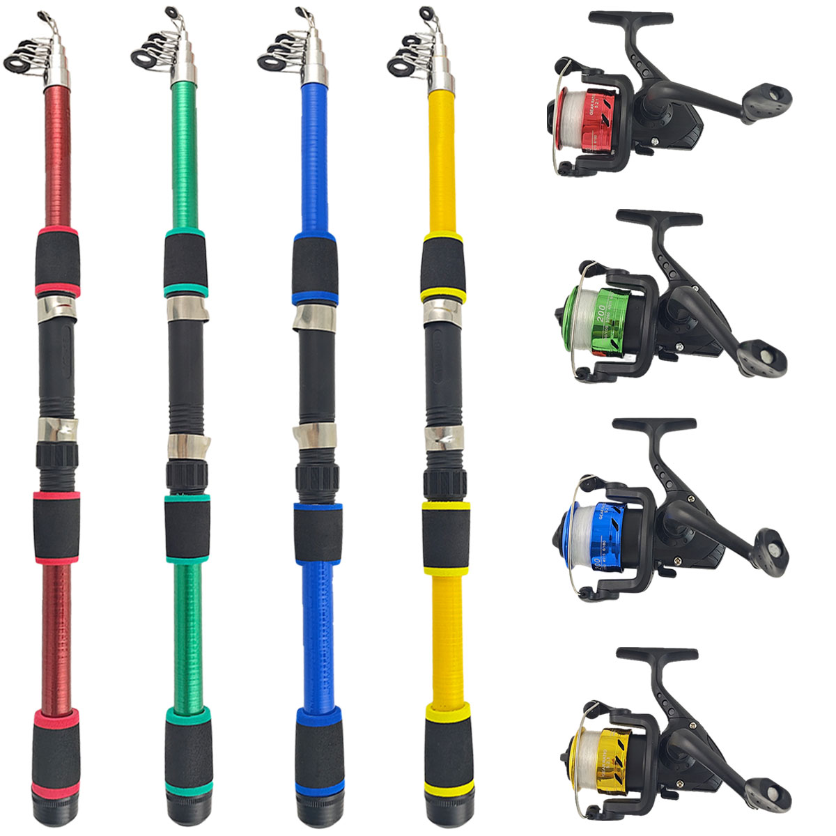 Combo de Caña de Pescar Telesc - Reel Bag reseña y precio