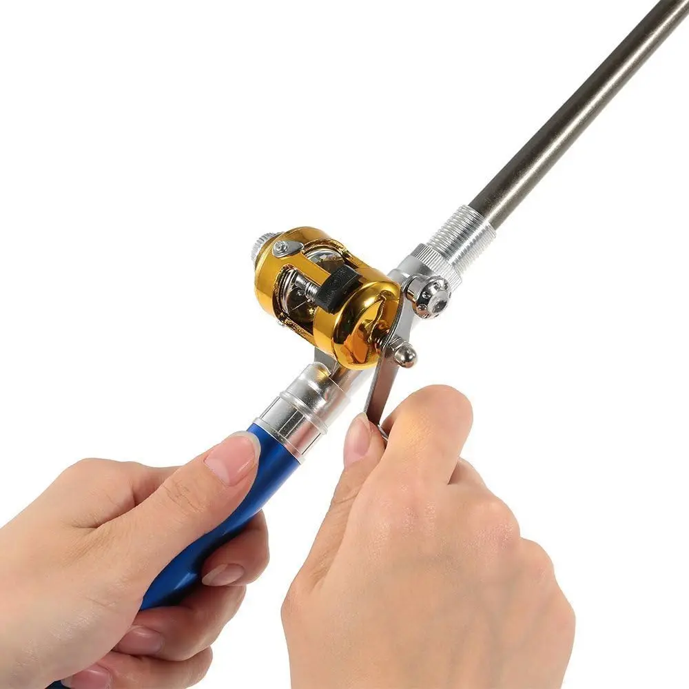 Juego combinado de carrete y c - Ice Fishing Reel reseña y precio