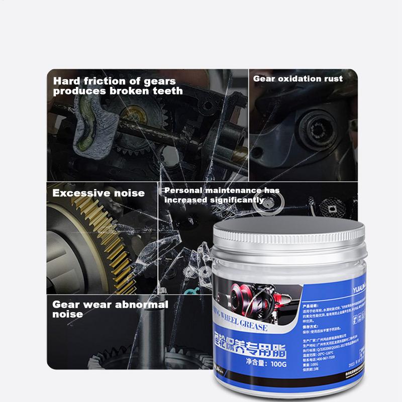 100g carrete de pesca grasa ru - Reel Lubricant reseña y precio