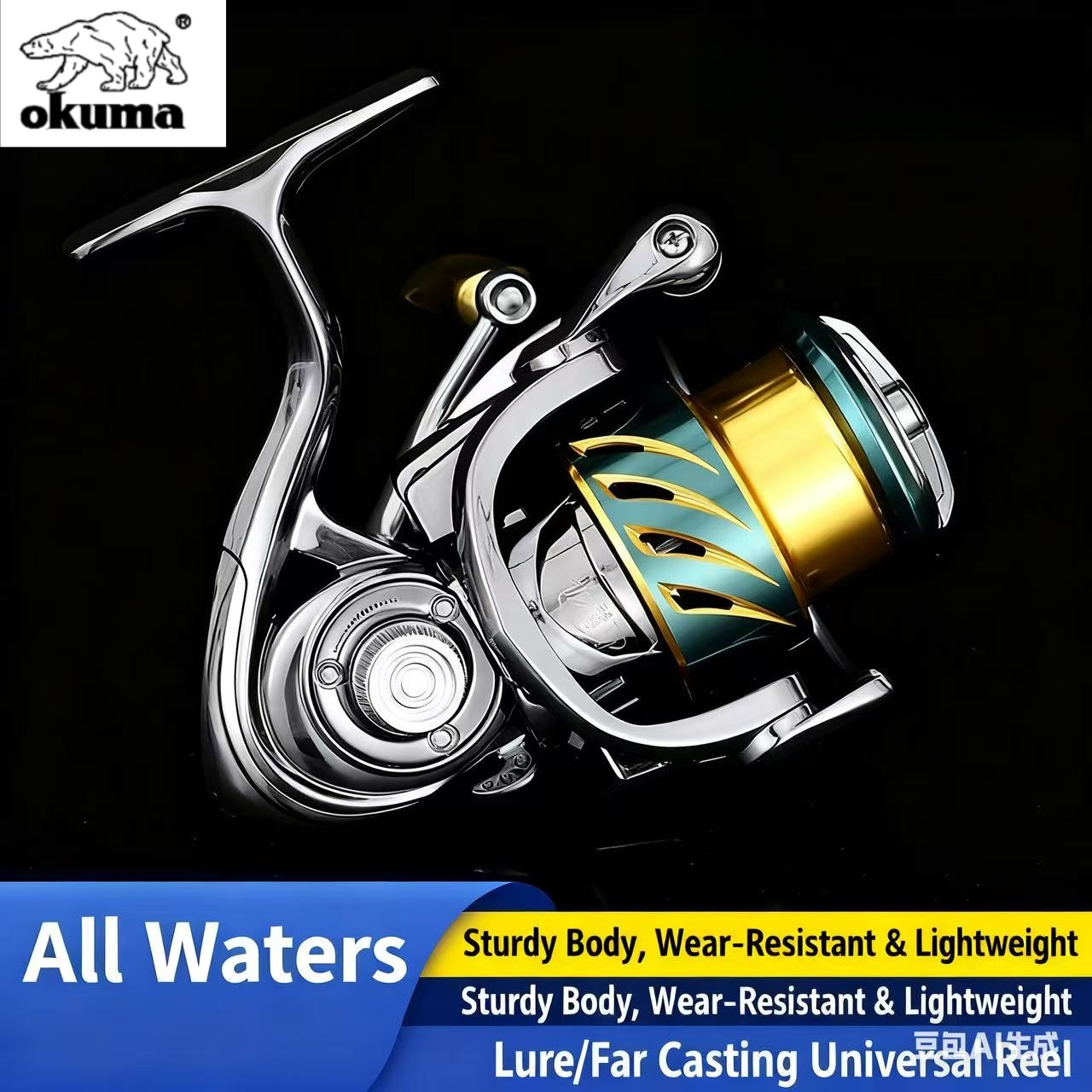 Carrete de Pesca Okuma, Carret - Abu Garcia Reel Max reseña y precio