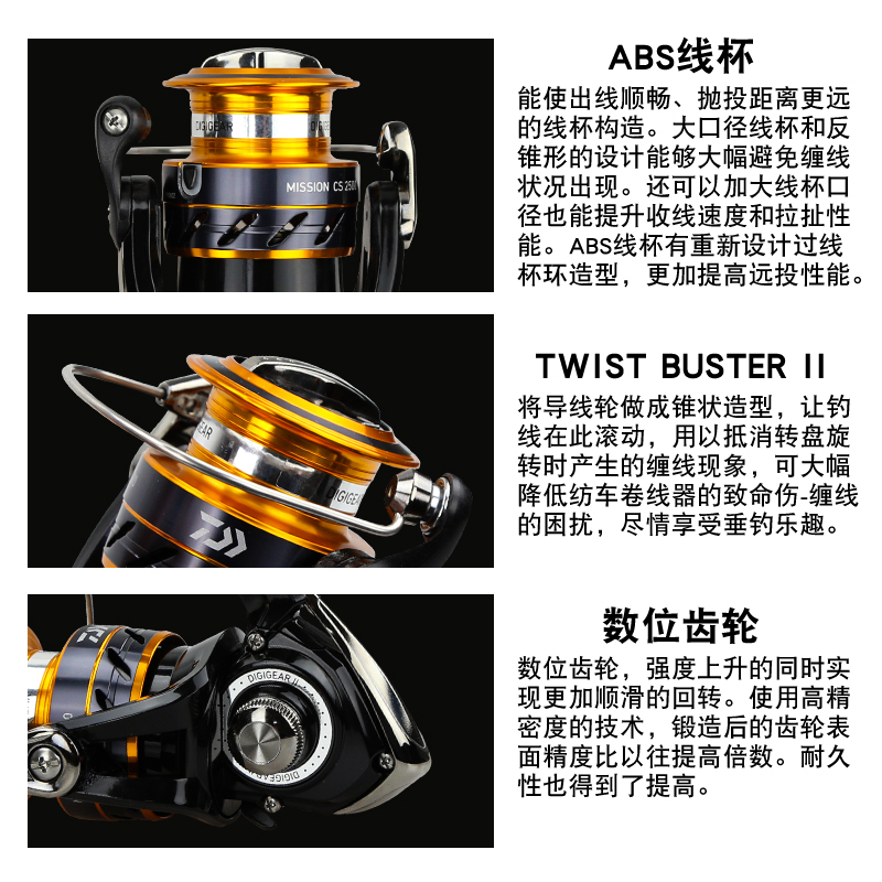 Carrete de Pesca DAIWA MISSION - Reel Spare Spool reseña y precio
