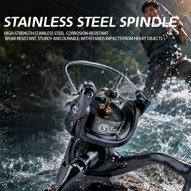 Carrete de Pesca Giratorio DEU - Ice Fishing Reel reseña y precio