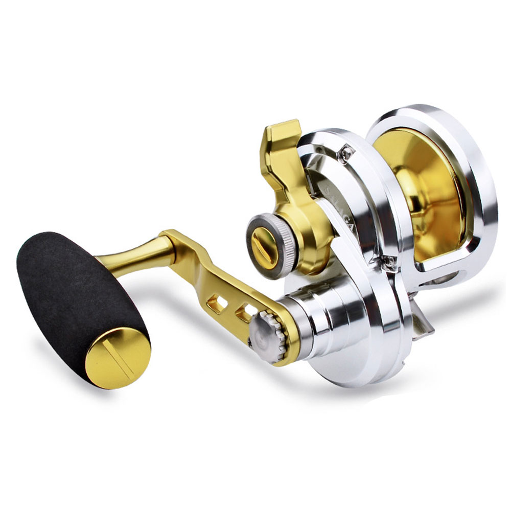 Carrete de Pesca Convencional  - Trolling Reel reseña y precio